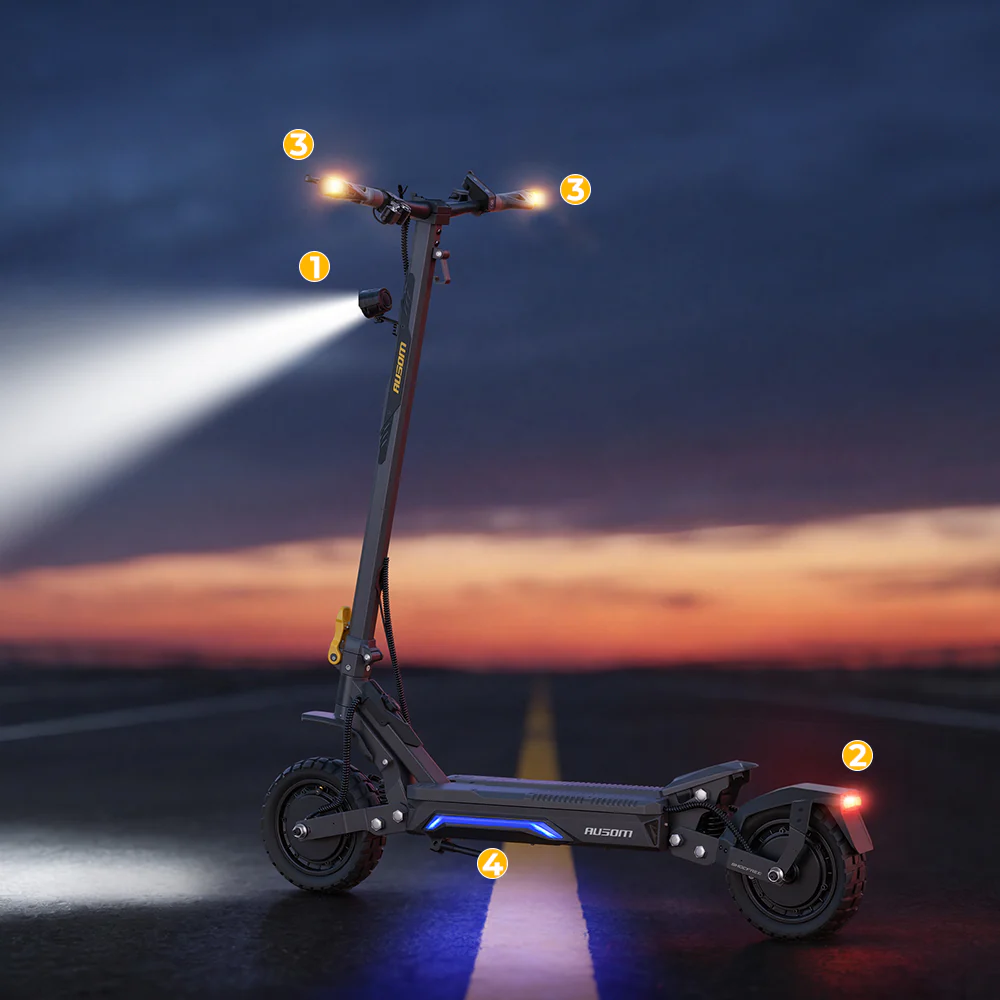 Ausom Gosoul 2 Pro Dual Motor Electric Scooter - Image 4