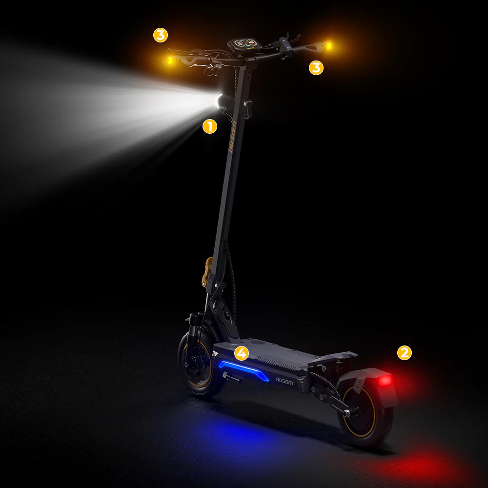 Ausom K20 Pro (Laluz 2 Pro) Dual Motor E-Scooter - Image 8