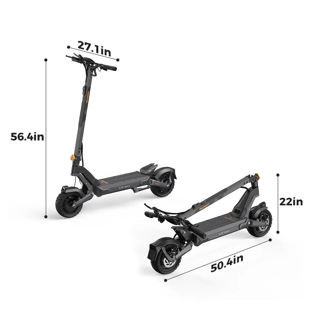 Ausom L2 Max Dual Motor E-scooter - Image 18